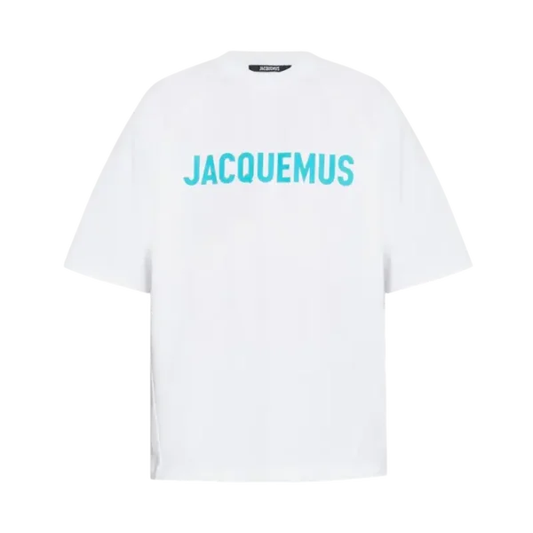 Le t-shirt Typo Jacquemus White Blue