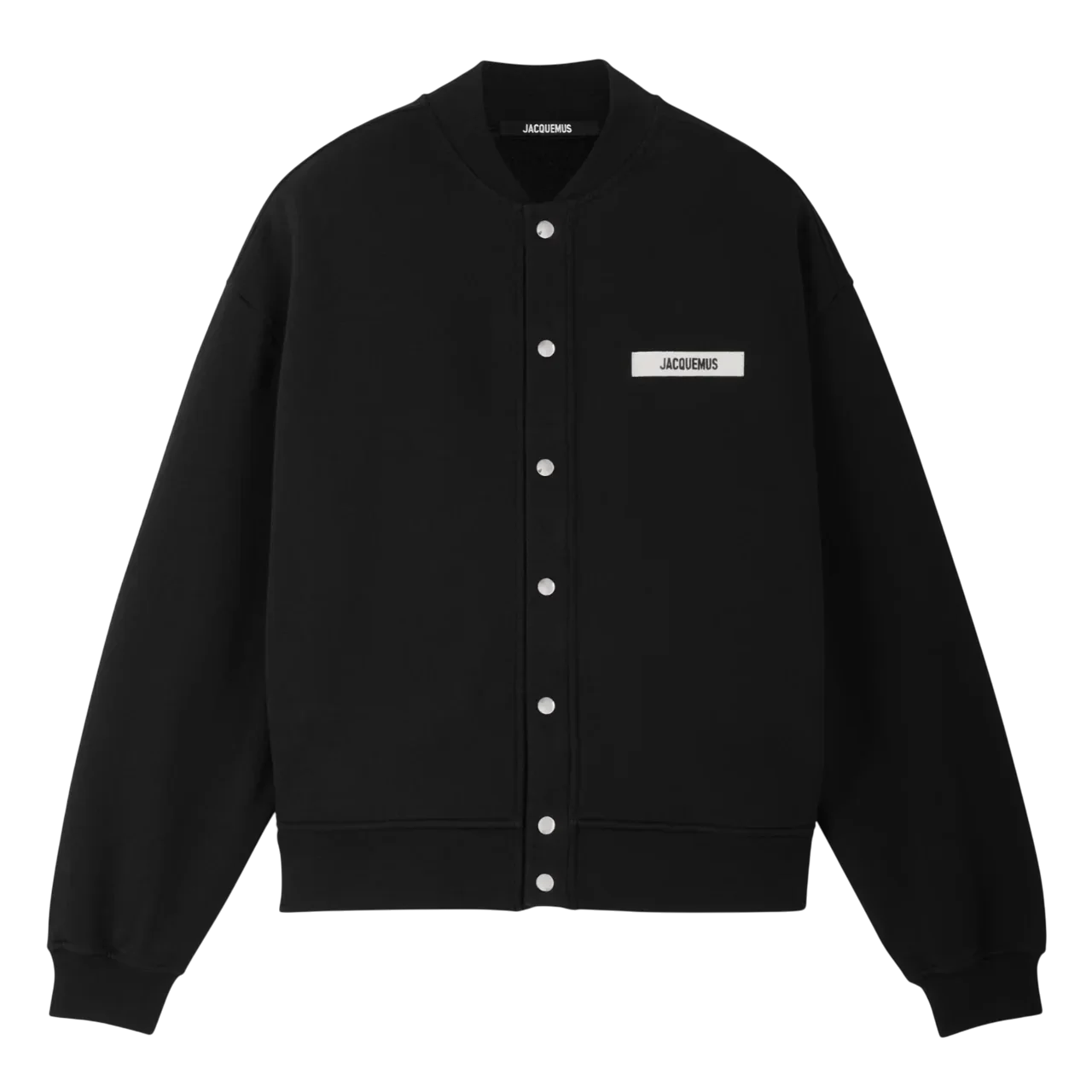 Le Cardigan Gros Grain Jacquemus Black