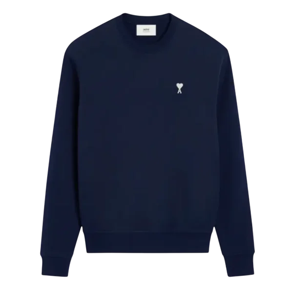 Sweatshirt Bleu Marine Ami de Coeur Coton