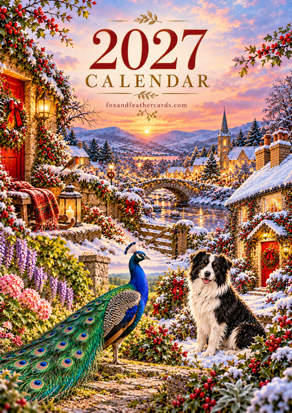 2027 animal and bird calender