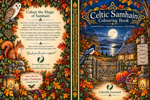 Celtic Samhain Colouring Book