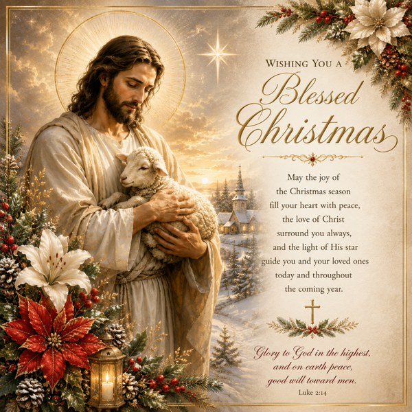 Our Lord Christmas Card