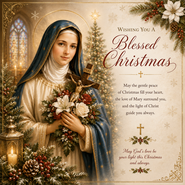 St Therese Blessed Christmas.