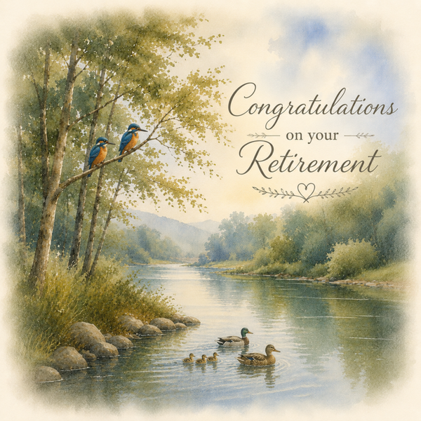 Congratulations on your retirement.