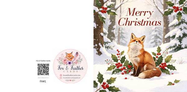 Festive Animal #1- Fox