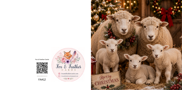 Festive Animal#12/15/20/23-sheep