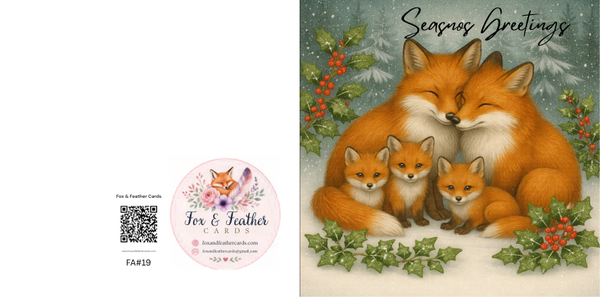 Festive Animal#19/21/22-Foxes