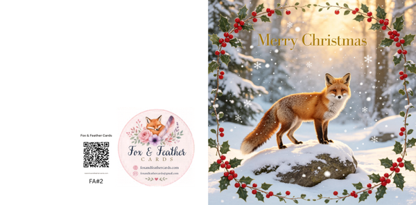 Festive Animal#2/3-Fox