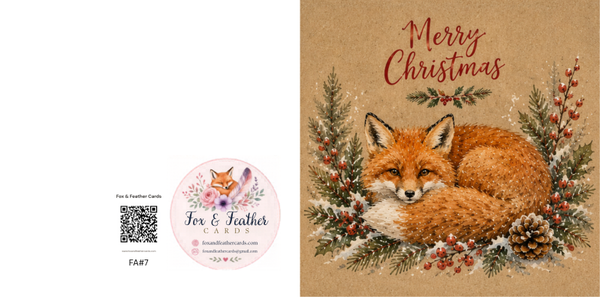 Festive Animal#7/8- Foxes