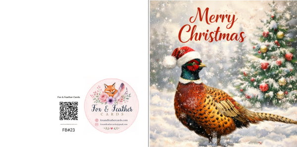 Festive Birds#23/24/25/26-Pheasant
