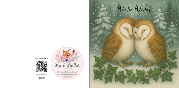 Festive Birds#27-Owls