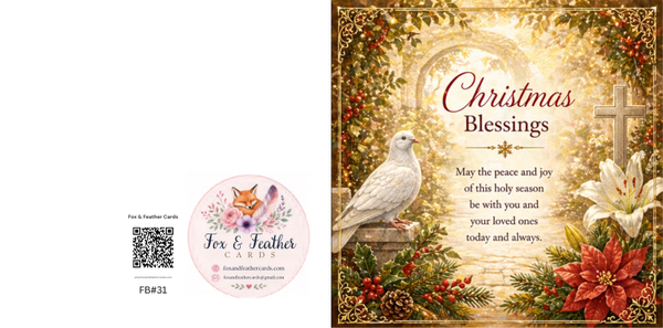 Festive Birds#31/32-Dove