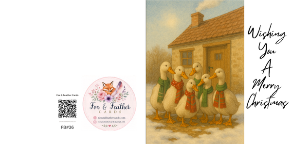 Festive Birds#36-Ducks