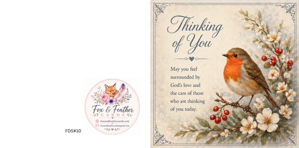 Floral Dove Sympathy#10