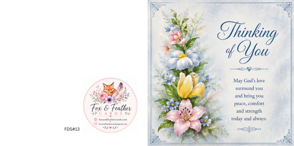 Floral Dove Sympathy#13