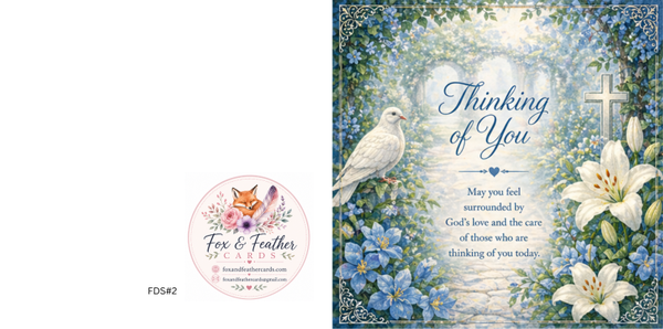 Floral Dove Sympathy#2