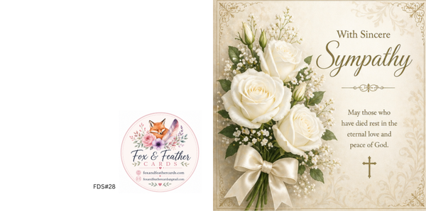 Floral Dove Sympathy#28/29