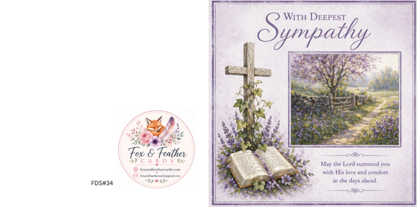 Floral Dove Sympathy#34/35/36/37/42