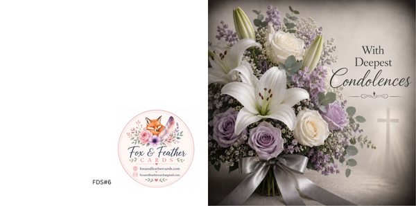 Floral Dove Sympathy#6