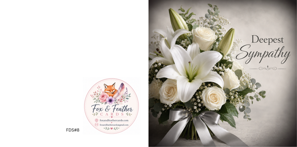 Floral Dove Sympathy#8