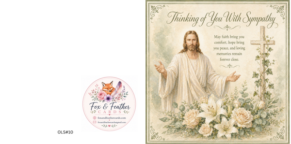 Our Lord Sympathy card#10