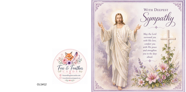 Our Lord Sympathy Card#12