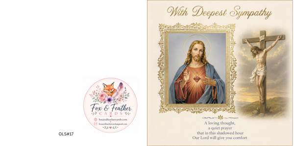 Our Lord Sympathy Card#17