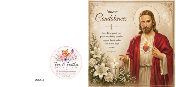 Our Lord Sympathy Card#18