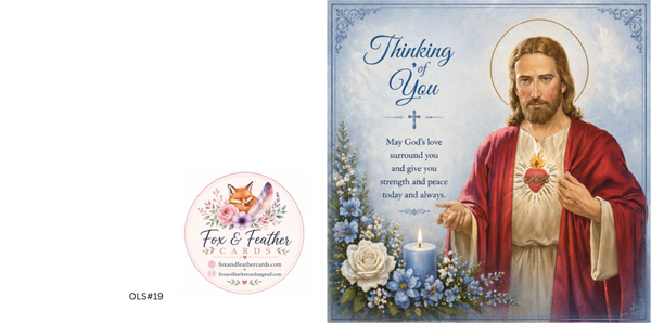 Our Lord Sympathy card#19