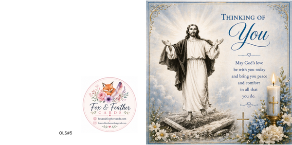 Our Lord Sympathy card#5