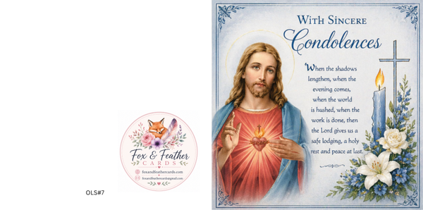 Our Lord Sympathy card#7