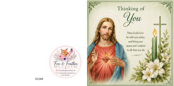 Our Lord Sympathy card#8