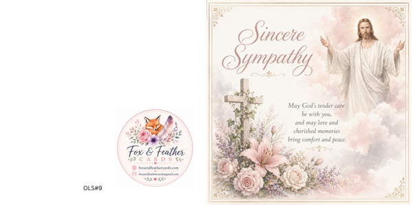 Our Lord Sympathy card#9