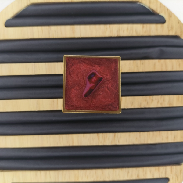 Bague réglable Bordeaux et Coraux B5
