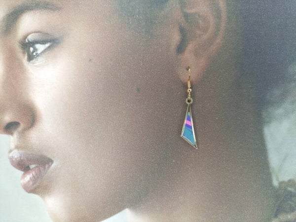 Boucles d'oreilles Multicolore BO9