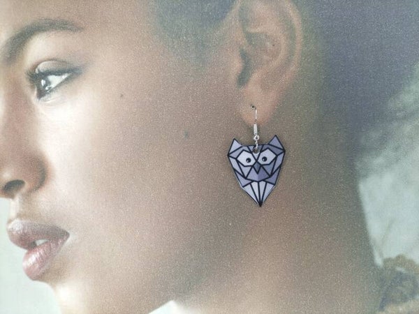 Boucles d'oreilles Chouette BO27