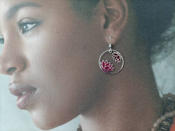 Boucles d'oreilles Lotus BO87