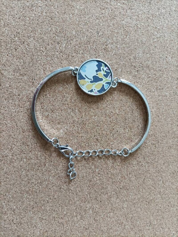 Bracelet Fleur Jaune BR13
