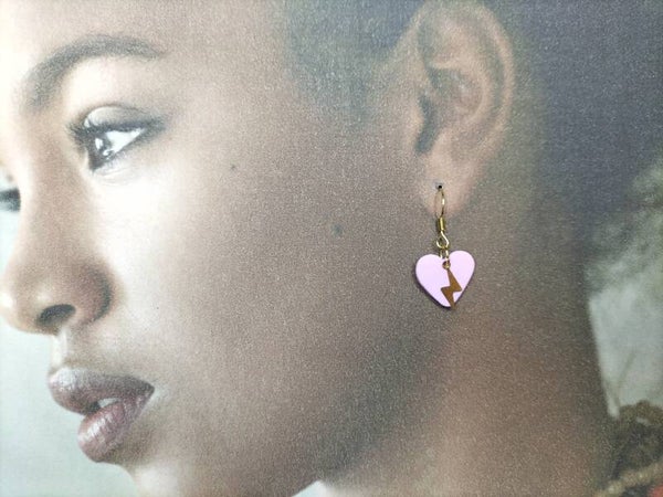 Boucles d'oreilles Coup de foudre