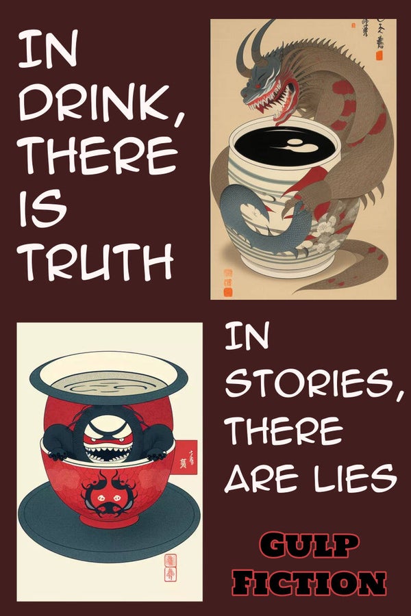 Chinese Proverb Gulp Fiction Poster