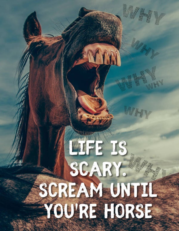 Scream: An Inspirational Poster