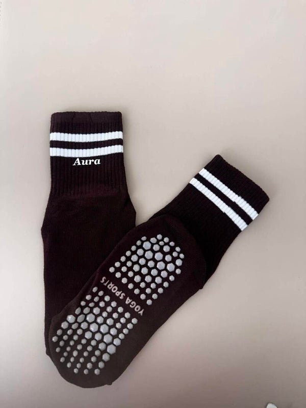 Longue chaussette Bordeaux