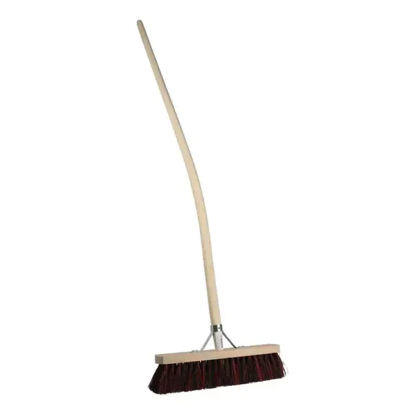 Verstevigde straatbezem ergonomisch