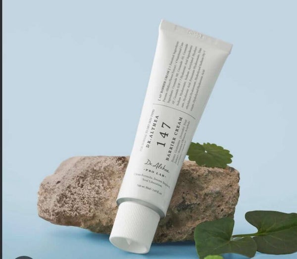 Dr.Althea 147 Barrier Cream | Crema Hidratante para la Barrera Cutánea | Con AH y Ceramidas | Cosmética Coreana Vegana para Todo Tipo de Piel, 50 ml