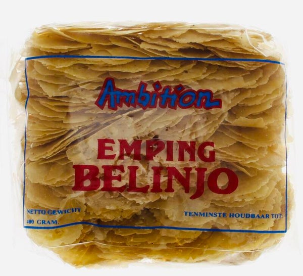 Ambition Emping Belinjo (Ongebakken Kroepoek), 400g