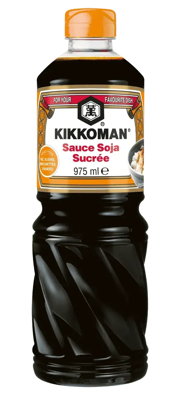 Kikkoman Sauce Soja Sucree (Japanse Zoete Sojasaus), 975ml