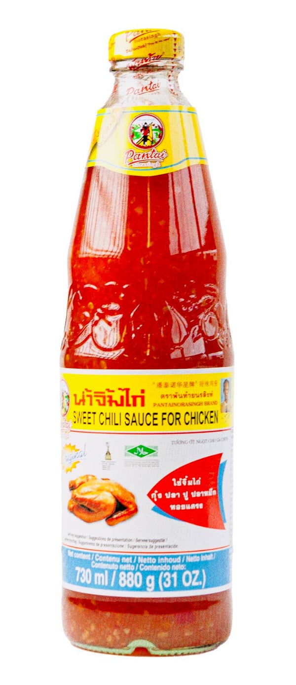 Pantai Sweetened Chili Sauce Thaise Chilisaus, 730ml