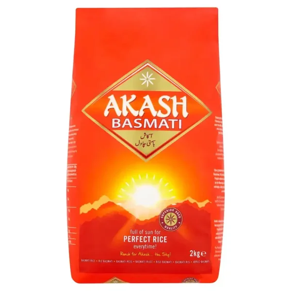 Akash Basmati Rice (Basmati Rijst), 2kg