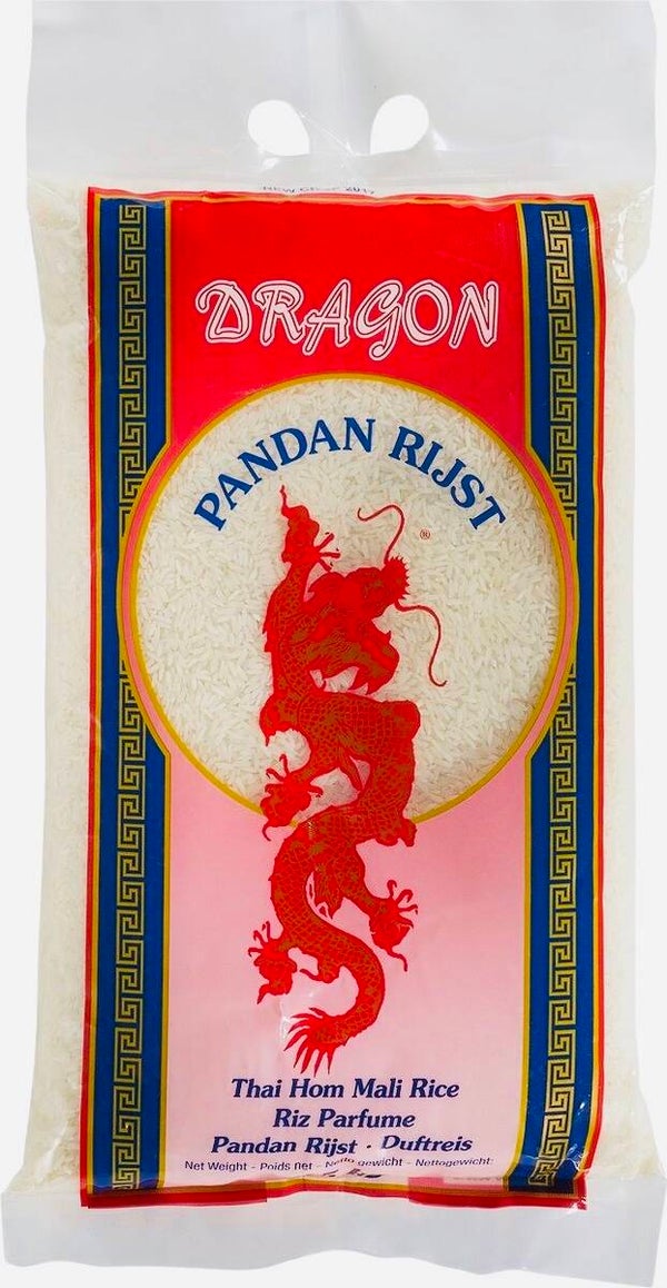 Dragon Pandan Rice (Jasmijn Pandan Rijst), 4.5kg