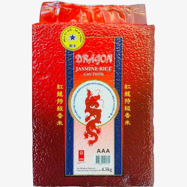 Red Dragon Pandan Rice (Jasmijn Pandan Rijst), 4.5kg